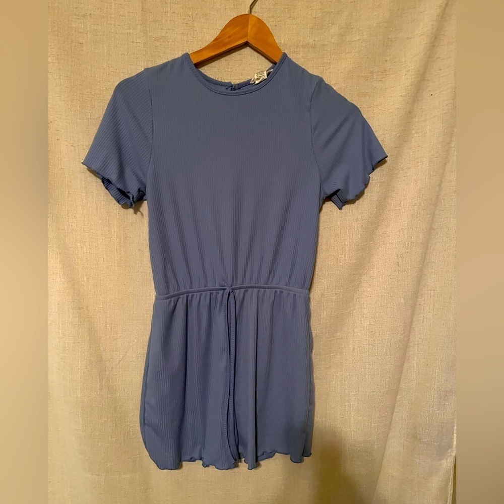 Capella Blue Romper Shorts Size S